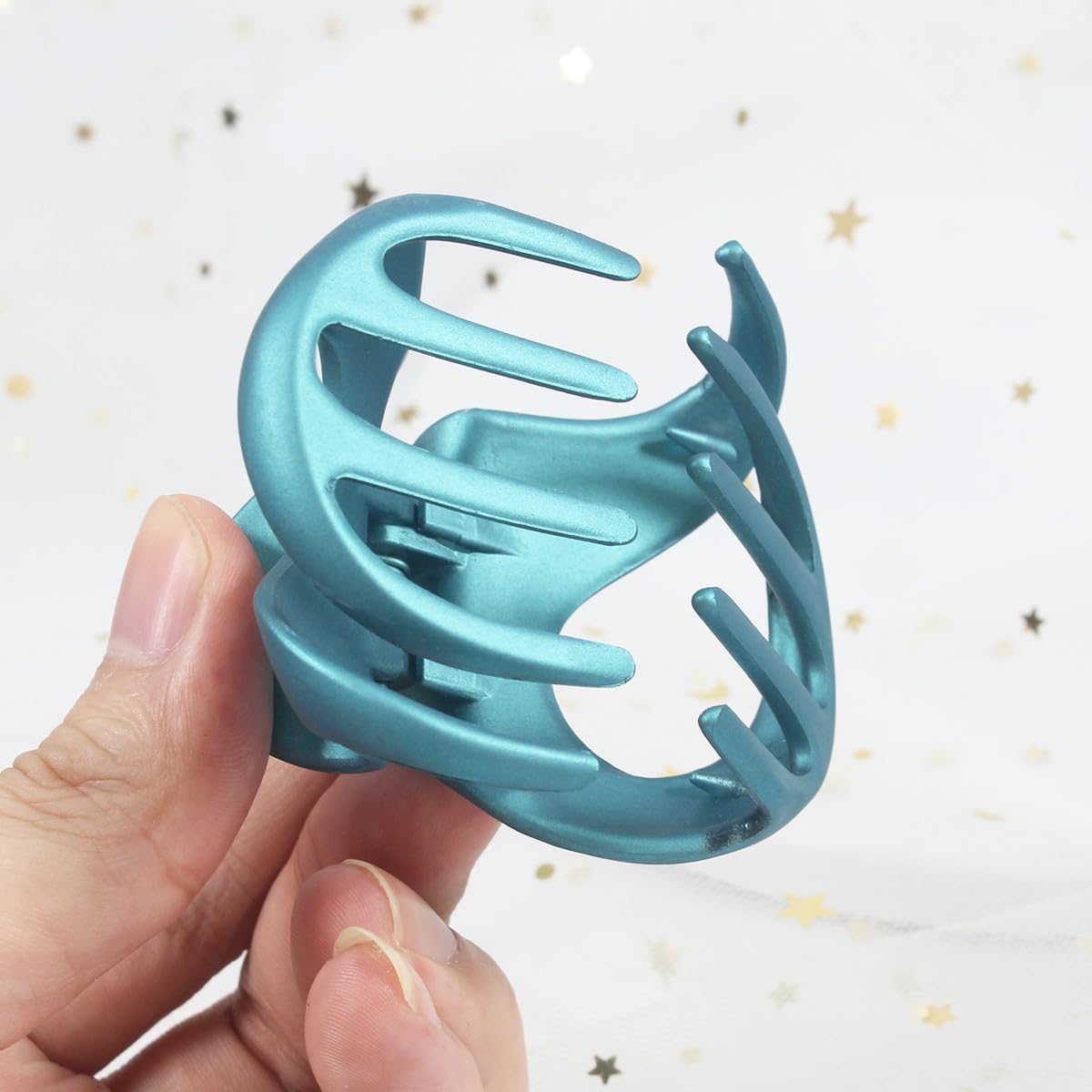 Pack of 5 Small Hair Claw Clips for Women Fine Hairs | 2.36 Inches Strong Hold Non-Slip Small Hair Clips for Women Thick & Thin Hairs | Elegant Cute Claw Clip Accessories for Woman Fashion - Image 4