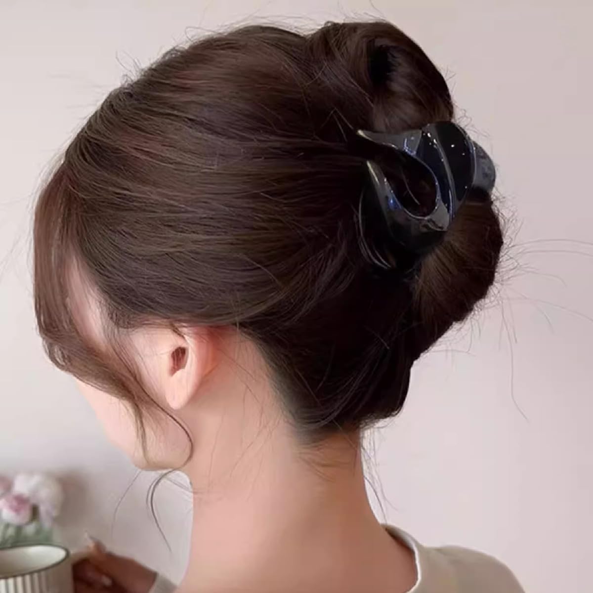 Pack of 5 Small Hair Claw Clips for Women Fine Hairs | 2.36 Inches Strong Hold Non-Slip Small Hair Clips for Women Thick & Thin Hairs | Elegant Cute Claw Clip Accessories for Woman Fashion - Image 7